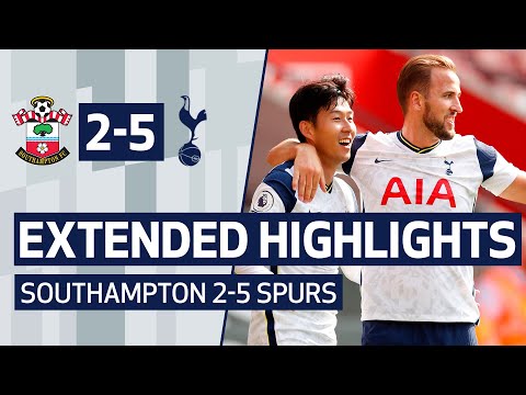 EXTENDED HIGHLIGHTS | SOUTHAMPTON 2-5 SPURS | Sonny and Kane link up FOUR times at St Mary's