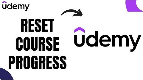How to Reset Course Progress on Udemy (EASY)