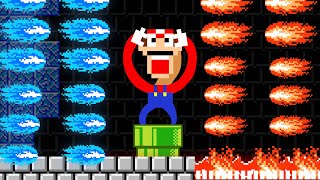 Mario Wonder But When Everything Mario Touch Turns To FIRE and ICED | 2TB STORY GAME