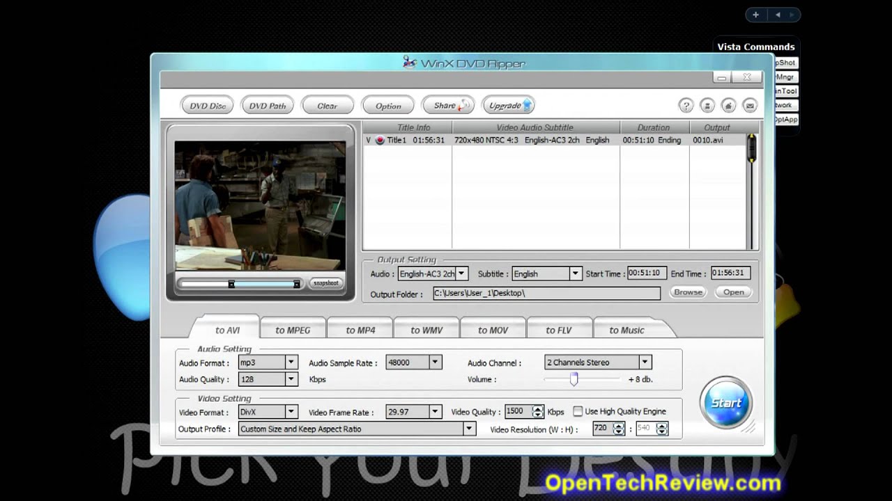 WinX DVD Ripper