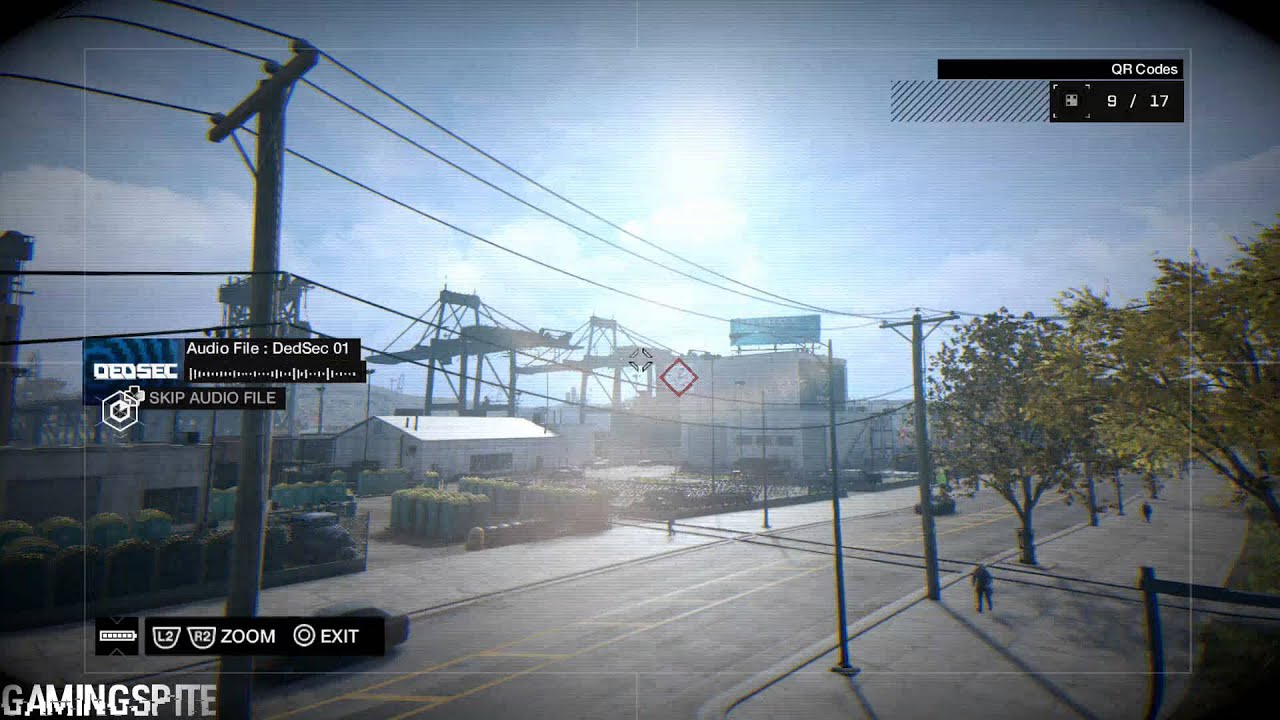 Watch Dogs Brandon Docks QR Code DedSec 01 Audio Log YouTube