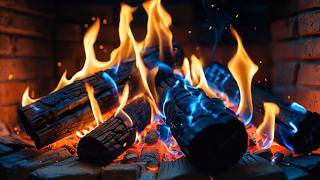 Warm Fireplace Escape – Soft Crackling Flames and Cozy Glow for a Relaxing Night at Home