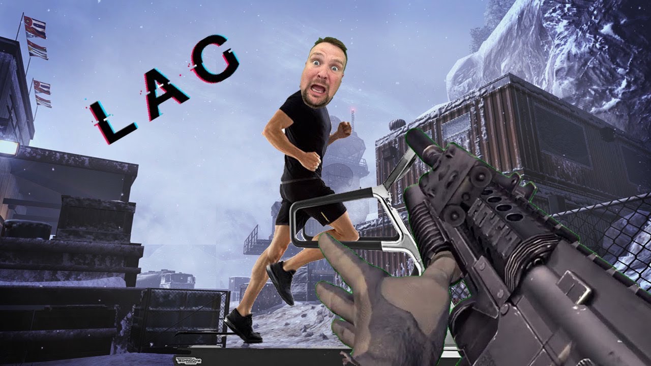 TREADMILL LAG!!! COD MW3 INCLINE TDM YouTube