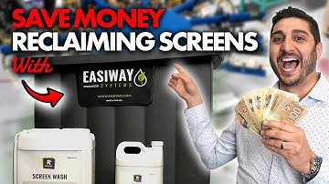 Save Huge Money With The Easiway Dip Tank (Screen Reclaim System)