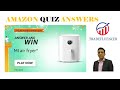 Amazon Quiz Answers Today Win Xiaomi (MI )Smart Air Fryer