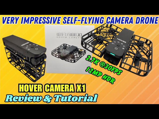 HOVERAir X1 Self-Flying Combo KIT Camera Pocket-Sized Drone HDR Video  Capture