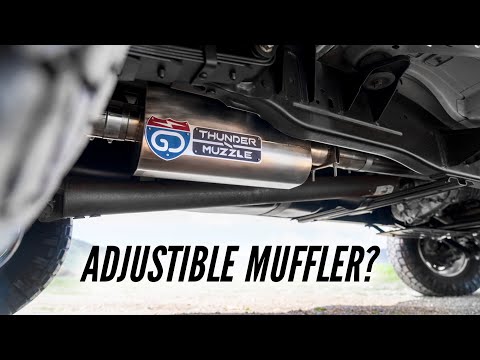 Adjustable Muffler Thunder Muzzle Review | From Quiet To Straight Pipe Instantly