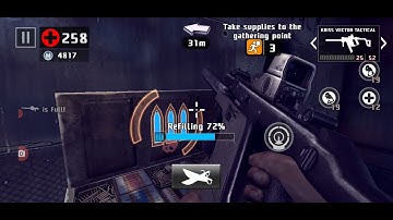 dead trigger 2 Supply-run Kriss vector tactical submachine gun gameplay hardmode Perth australia