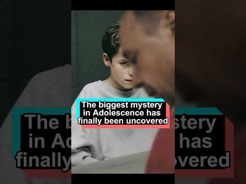 The biggest mystery in Adolescence has finally been uncovered.#adolescence #owencooper
