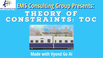 Theory of Constraints (TOC): An AI Generated Conversation