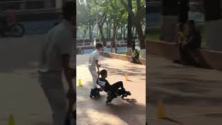 skating stunt, don't try it without any training #skating #skater #skate #skatersharif #reels