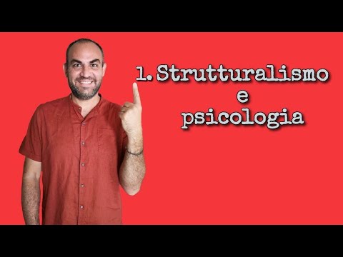 Lo strutturalismo in psicologia