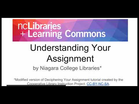 Thumbnail for the embedded element "Understanding Your Assignment: Introduction"