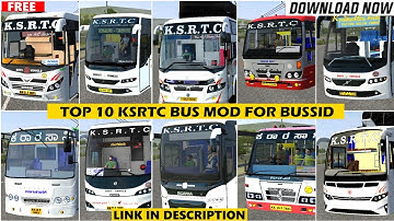Top 10 KSRTC Mod For Bussid | Bus Mod For Bussid