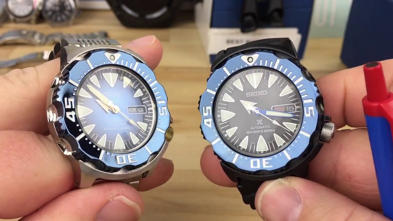 Seiko srp581 monster YouTube