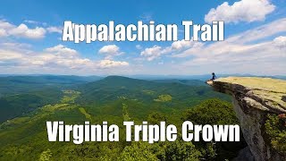 Appalachian Trail  Virginia Triple Crown (McAfee Knob, Tinker Cliffs, Dragons Tooth)