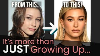 Hailey Bieber's Glow Up EXPLAINED (more than plastic surgery!)