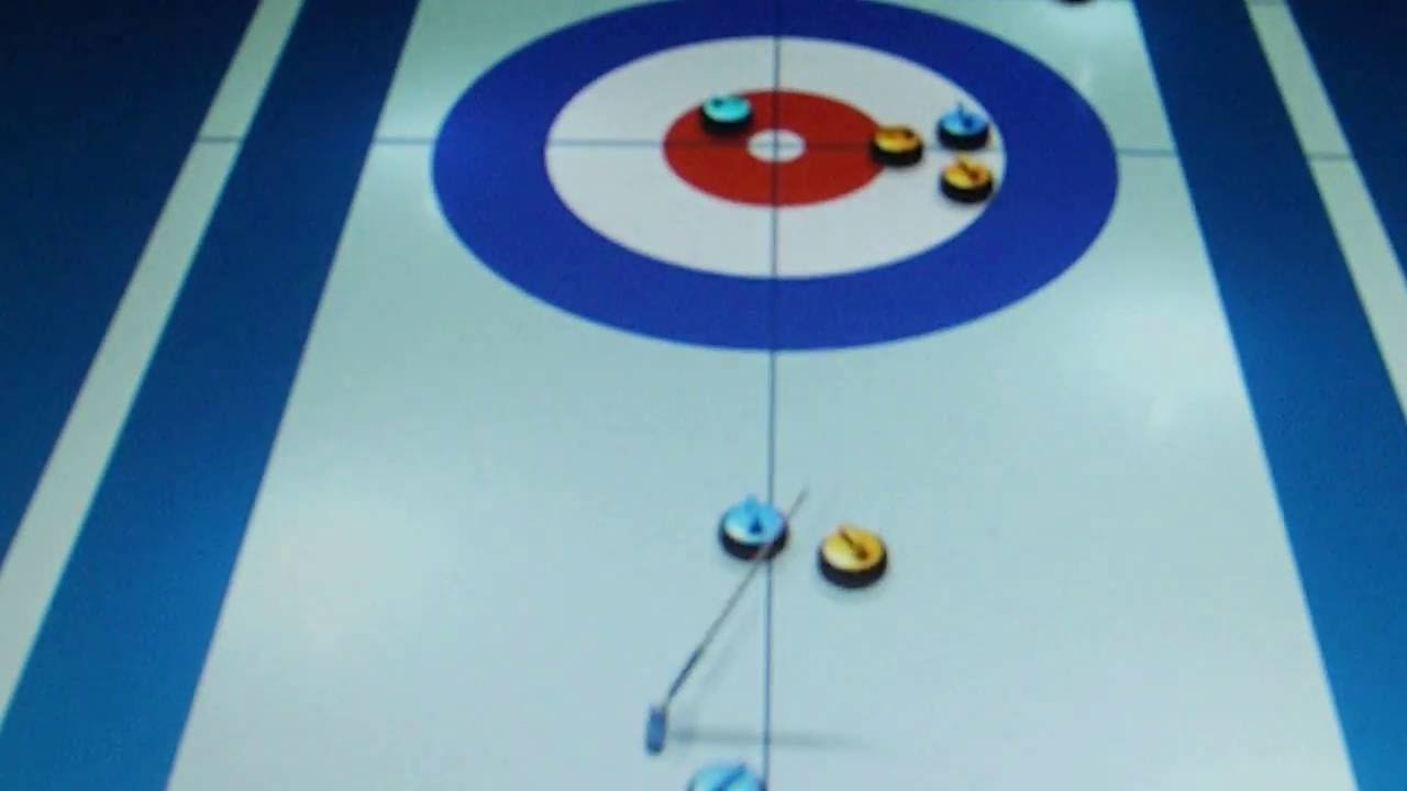 Curling Online Game AWESOME MATCH !!!