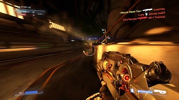 둠 멀티플레이 2016-12-19 DOOM Multiplayer Deathmatch (with Rolika and his friends) #1