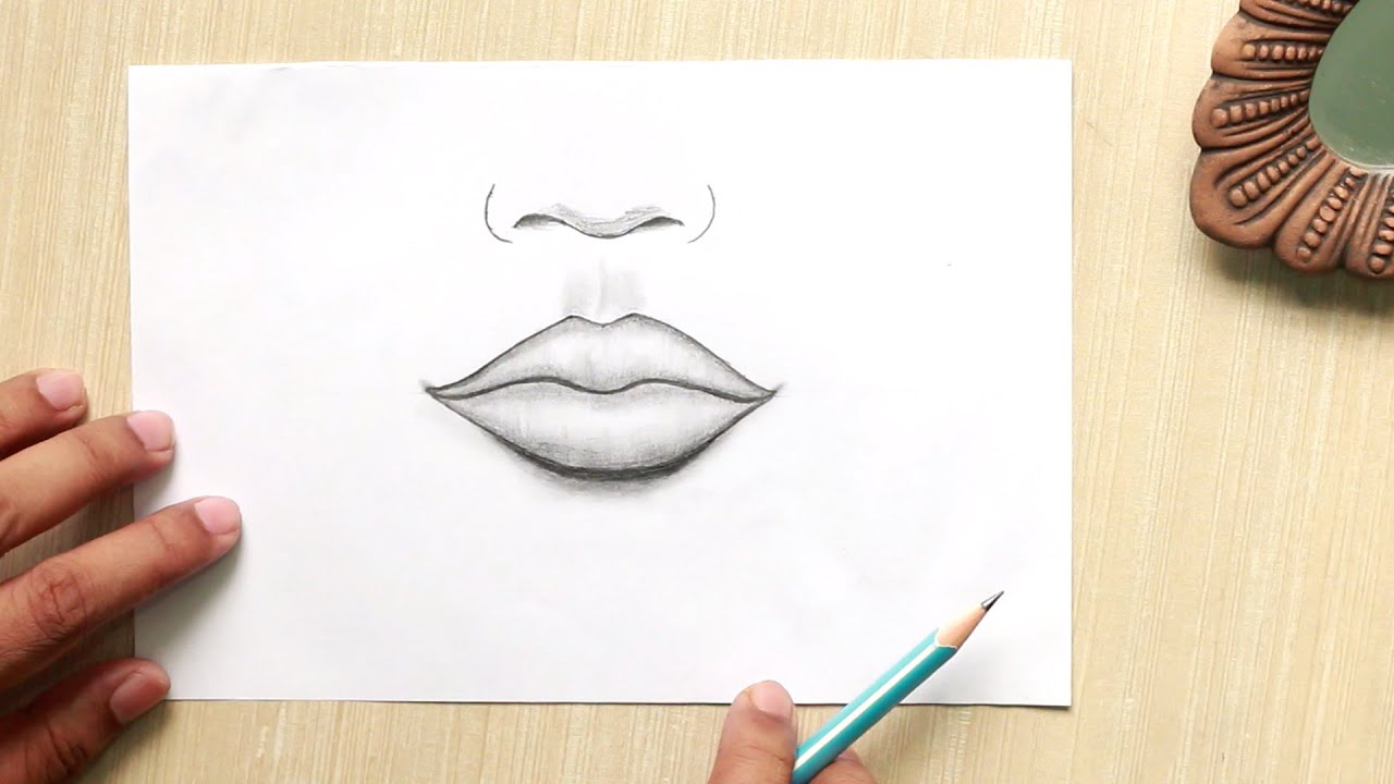 How To Draw Women Lips - Informationwave17