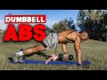 12 MINUTE DUMBBELL AB WORKOUT | LEVEL 2 ABS (INTERMEDIATE)