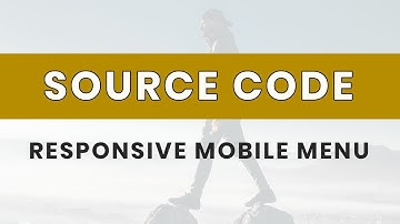 Responsive  mobile menu ( source code )
