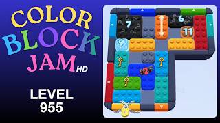 Color Block Jam Level 955 Solution Walkthrough