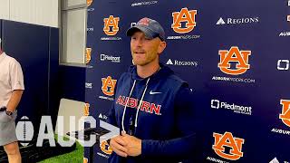 Preseason Camp Day 14 - Brad Wilson 🏈🐅🦅🙌 #auburnfootball 