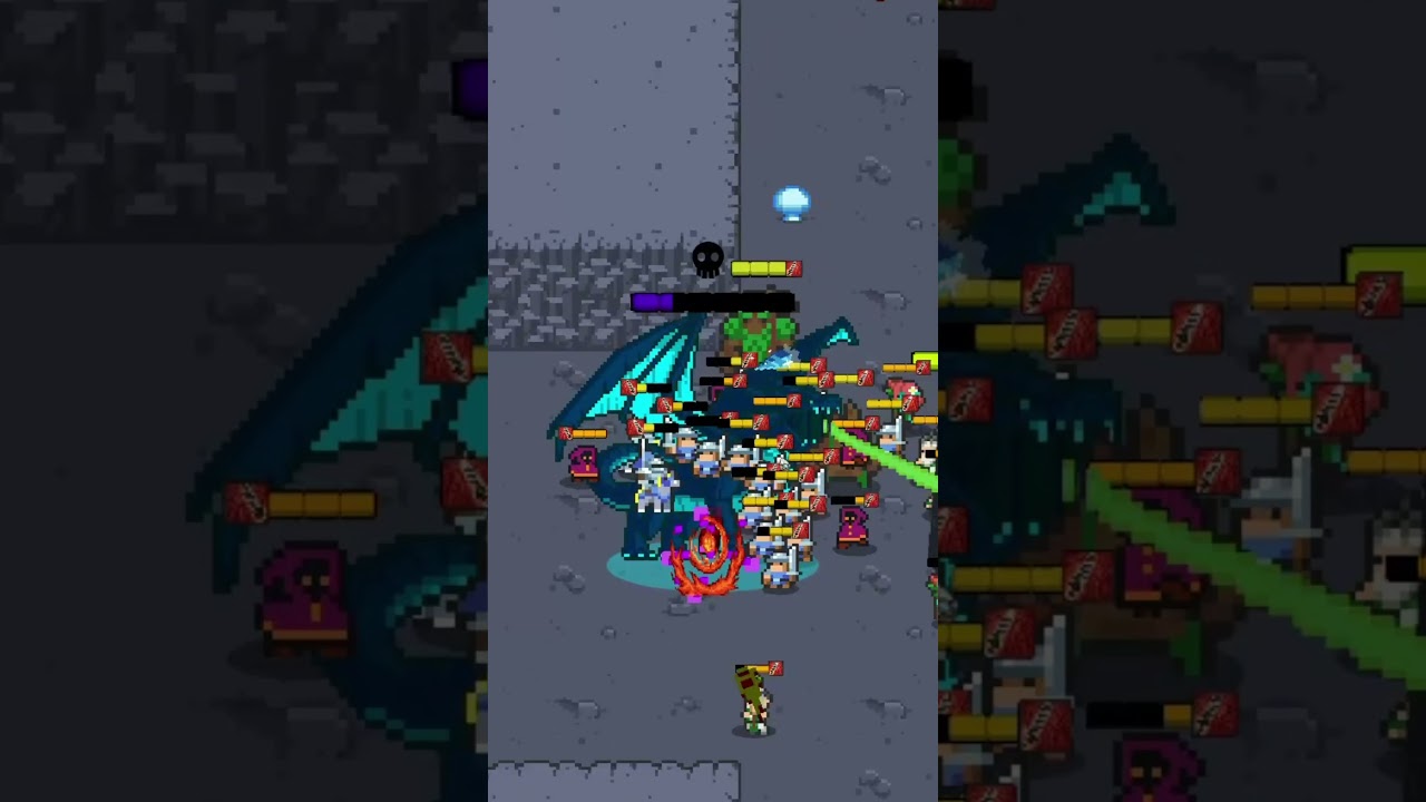 Retro style fantasy battler  