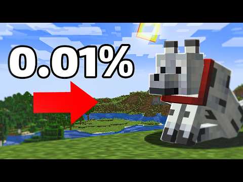 حاولت اجيب اندر ذئب في تحديث ماين كرافت الجديد 1 21