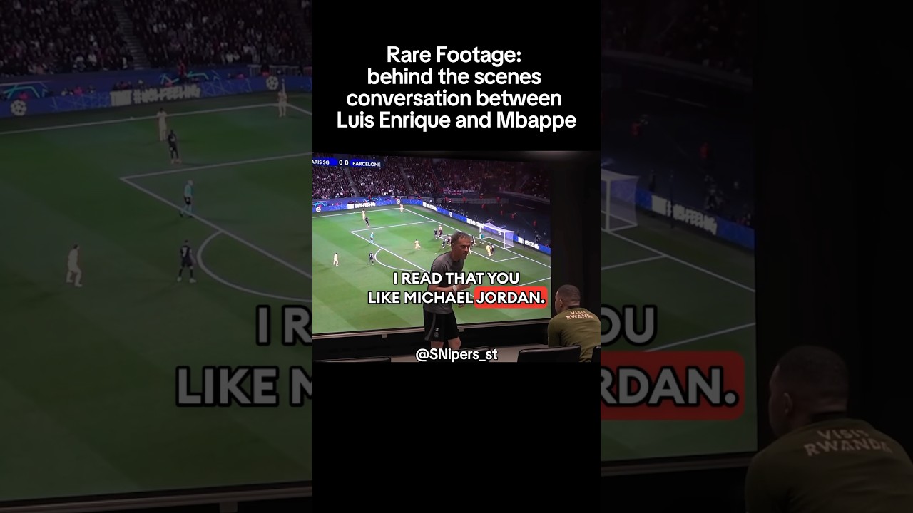 Luis Enrique with a very important message to his team’s star at PSG Kylian Mbappe ❗️