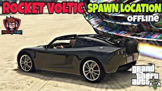 Rocket Voltic Secret Spawn Location Gta 5 Story Mode ! Gamerfaiz