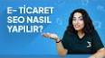 E-ticaret SEO'da Rekabet Analizi ve Rakip İzleme İpuçları ile ilgili video