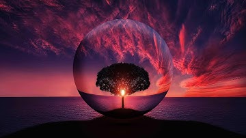 Photoshop Tutorial Surreal Glass Sphere Floating Within a Landscape