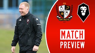 🎙 PAUL SCHOLES | Port Vale preview