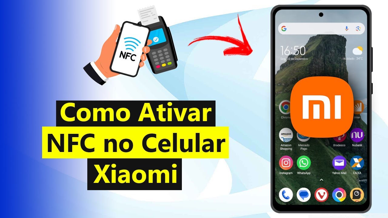 Como Ativar NFC no Celular Xiaomi (Rápido e Fácil) - YouTube