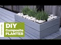 How to make a composite planter || 2 in one Planter