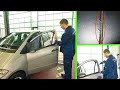 Tutoriel Mercedes-Benz : Remplacer la feuille décorative sur le cadre de vitre de la porte avant