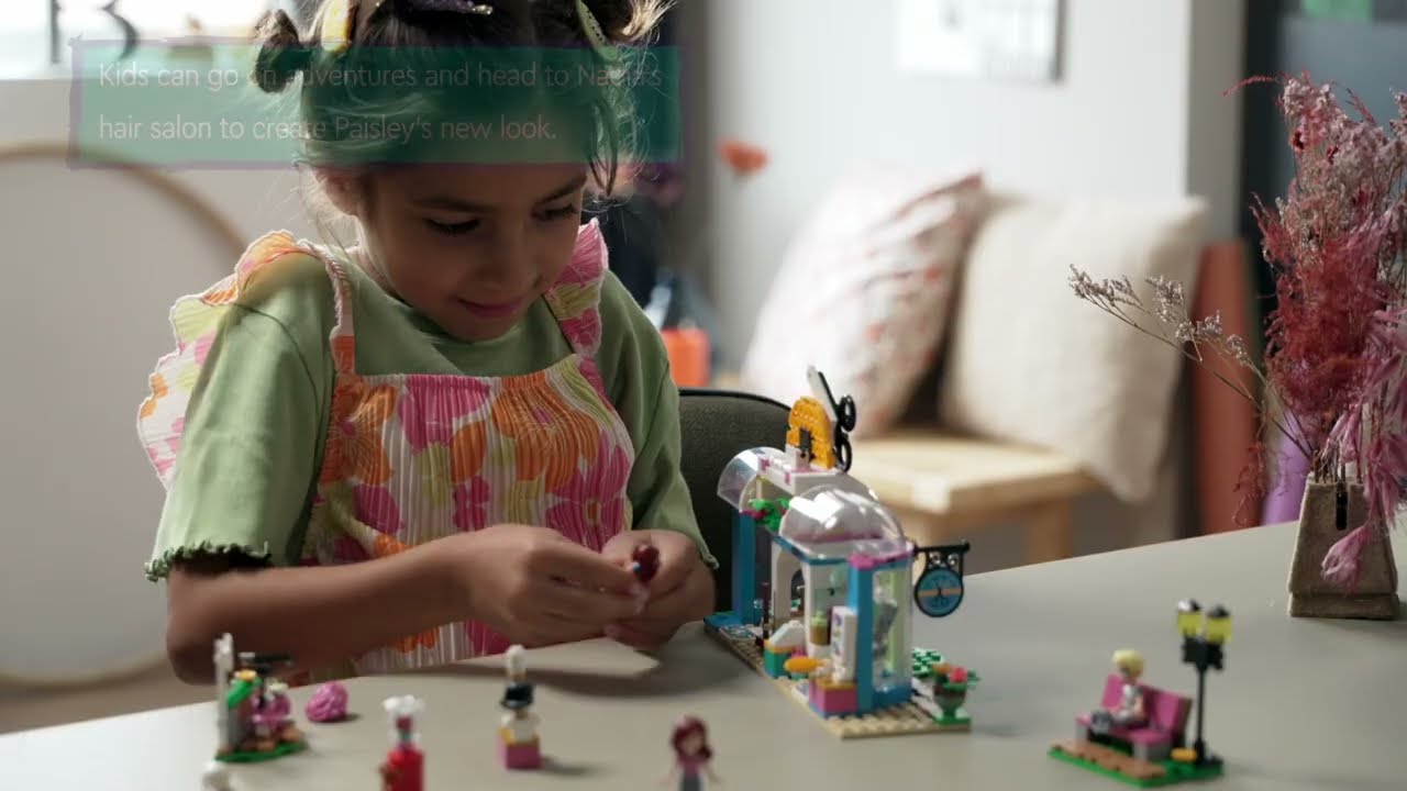 LEGO Friends Hair Salon Creative Hairdressing Set 41743