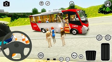 Small Brazil Proton Bus Simulator #4 - Drive To New Bus Station - Android Gameplay