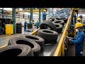 Inside a Secret Tire Recycling Factory – What Happens to Old Tires?