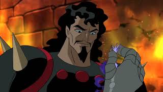 Wonder Woman - All Fights & Abilities Scenes | Justice League Unlimited #2 (DCAU)