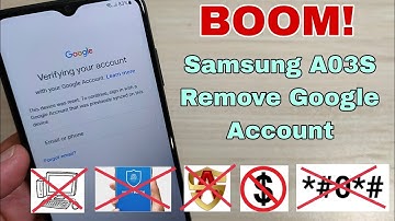 New Method!!! Samsung A03s (SM-A037F), Remove Google Account, Bypass FRP. Without PC.