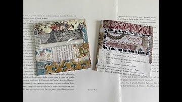 #the100dayproject | making envelope window pocket pages inspired by Fiona Hayes | DAY 9