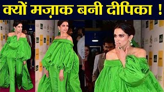deepika padukone green dress Deepika Padukone At Cannes 2019: Neon Green Gown & Turban | VOGUE India