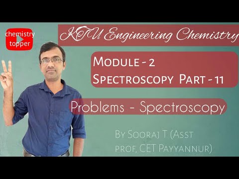 KTU Engineering Chemistry Module 2 Spectroscopic techniques and ...
