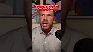 Discover how to generate income in crypto and secure your FREE LLC setup.#xrp #llc #crypto #news