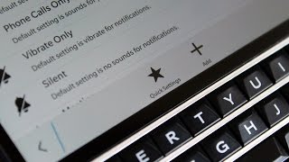 How to add more notification Profiles to Quick Settings in BlackBerry 10.3.1