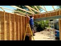 How to hang trusses with only one man