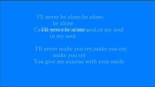 Deepside Deejays-Never Be Alone lyrics.wmv Resimi